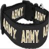 College Dog Collar (Small, Army) view 1