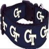 College Dog Collar (Small, Georgia Tech (Navy)) view 1
