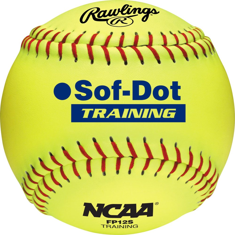 Rawlings | NCAA Soft Poly-Core Fastpitch Training Softballs | 11" & 12" Options | 12 Count
