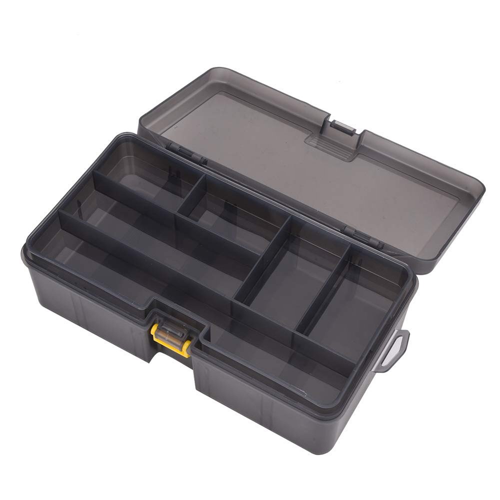 Double Layers Plastic, Box For Lures Bait Tools Accessories Fishing Storage Organizer