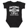 San Antonio Retro Team Kid's Bodysuit for Basketball Fans (Black, 24M) view 1