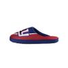 FOCO Men's NFL 2022 Big Logo Color Edge Slipper, New York Giants, Small view 2