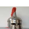 Medieval Greek Corinthian Red Plume Athenian Handmade Helmet Halloween (Adult Size) view 3