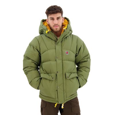 Fjallraven F84605620-161M Expedition Down Lite Jacket M Green-Mustard Yellow M