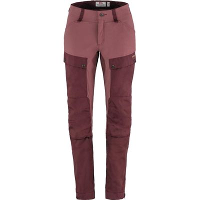 Fjllrven Keb Curved Women's Trouser - Port-Mesa Purple, 10/Regular