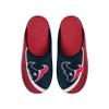FOCO Men's NFL 2022 Big Logo Color Edge Slipper, Houston Texans, Large view 1