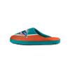FOCO Men's NFL 2022 Big Logo Color Edge Slipper, Miami Dolphins, Medium view 2