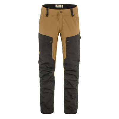 Fjallraven F87176030-23254/R Keb Trousers M Dark Grey-Buckwheat Brown 54/R