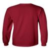 CornBorn Iowa State Long Sleeve Shirt - Iowa State Apparel - ISU Shirt - I-State Primary Logo Gold Ink - Cardinal - Medium view 2