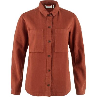 Fjallraven F86986215L Singi Flannel Overshirt W Autumn Leaf L