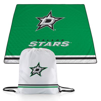 PICNIC TIME NHL Dallas Stars Picnic Blanket, Lightweight Beach Blanket, Machine Washable, Outdoor Blanket