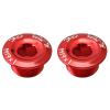 BIUDECO 2pcs Aluminum Alloy Crank Cover Screws Lightweight Crank Arm Fixing Bolts for Road Mountain Bikes Easy to Install Bike Accessories Multi-Color Options view 1