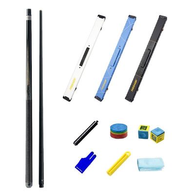 Exquisite Leopard Design Pool Cue, Pool Cue Set, Small Head Pool Cue, Medium Head, Big Head, Length 148Cm, Rainbow Leather Head, 1/2 Two-Section Pool Cue(Color:BB,Size:10.8 Boxes)
