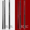 Exquisite Leopard Design Pool Cue, Pool Cue Set, Small Head Pool Cue, Medium Head, Big Head, Length 148Cm, Rainbow Leather Head, 1/2 Two-Section Pool Cue(Color:BB,Size:10.8 Boxes) view 3