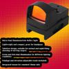 360 Tactical Quick Detachable Base Mount with Lever Locking System, Easy Removal, Black Metal Accessories, Single Rail, 3-Slot Angle, 45 Degree Offset Mount (2-45 Degree Mount Set and Reflex Red Dot) view 4