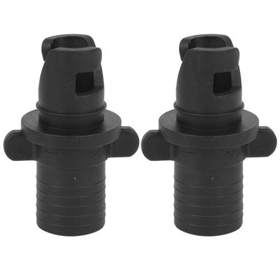 Bagima Kayak Air Valve Connector Air Valve Adapter Leakproof Black Boat Valve Adapter Inflation Surfboard Accessory