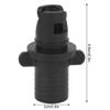 Bagima Kayak Air Valve Connector Air Valve Adapter Leakproof Black Boat Valve Adapter Inflation Surfboard Accessory view 2