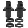 Bagima Kayak Air Valve Connector Air Valve Adapter Leakproof Black Boat Valve Adapter Inflation Surfboard Accessory view 4