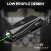 VOTATU P9L-G Tactical Light Laser Combo - 1600 Lumens LED & Green Laser Sight for Picatinny Rails with Magnetic Charger and Momentary/Constant-on Switch view 4