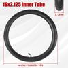 16 x 2.125 Butyl Inner Tubes 2 Pcs 16 Inch Bike Tube 90 Bent Valve Stem Tire Tubes for 16x1.75 16x1.95 16x1.75/2.125 Electric Bicycle Bike Kids Bikes Mountain Bike Replacement Tubes view 2