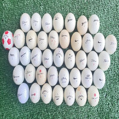 GBall900 Shaq and Range Golf Balls Assorted Brand Mix for Swing Practice and Hit Away, White and Colored (250)