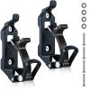 2 Pcs Shovel Holder for Truck, Metal Shovel Mount for Roof Rack, Truck, RV view 1