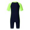 Daenrui Kids Boys Girls One Piece Swimsuits Water Sport Swimwear Short Rash Guard UPF 50+ Sun Protection Fluorescentgreen 12 Years view 2