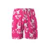Men's Hibiscus Shorts - Flamingo Gym Sports Drawstring Retro Casual Fashion Short with Pockets Series 01 Size Size S view 1