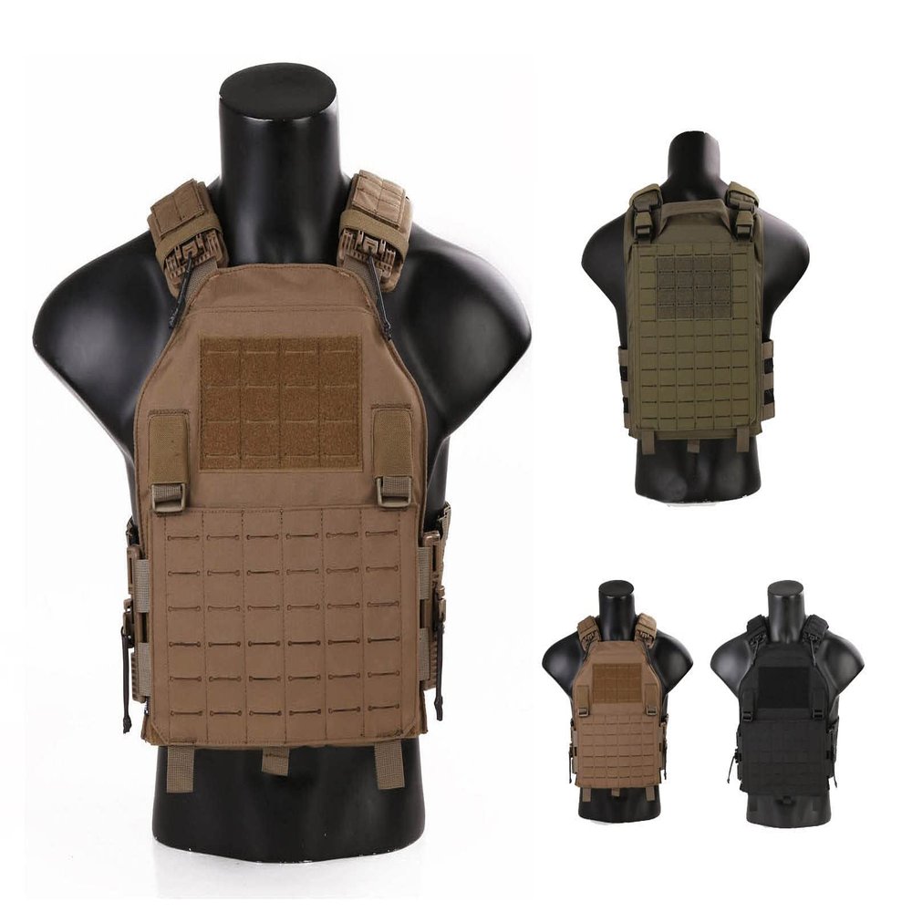 Elite Tribe Emerson Combat Assault With ROC Vest Tactical (Coyote Brown)
