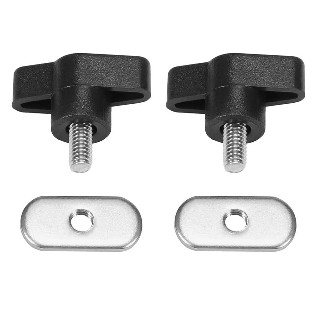 AKOAK 2 Pcs Kayak Screw Nut Hardware, Track Canoe Kayak Track Installation System Fishing Boat Accessories