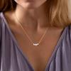 14K Gold Plated Dainty Pearl Choker Chain Necklace - Trendy Women's Jewelry Gift view 2