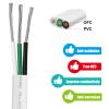 Kimbluth 12 Gauge Triplex Marine Wire Tinned Copper Boat Cable, 100ft 12 AWG Standard USA OFC Oxygen Free Copper Wire for Automotive Boat Speakers Solar Outdoors view 2