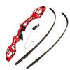 68 Inch Takedown Recurve Bow 20-40 Lbs F Interface Bow Riser and Limbs Aluminum Competition Athletic Bow for RH Hunting Shooting(36 Lbs, Red) view 3