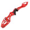25" Recurve Bow Riser F Interface Takedown Bow Handle Aluminum Alloy Bow Riser for Archery Competition Hunting Right Handed (Red) view 4