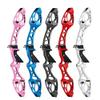 25" Recurve Bow Riser F Interface Takedown Bow Handle Aluminum Alloy Bow Riser for Archery Competition Hunting Right Handed (Blue)