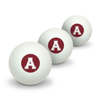 Alma College Primary Logo Novelty Table Tennis Ping Pong Ball 3 Pack