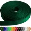 TECEUM 1.5" 50 Yards Webbing Strap, Dark Green Heavy Duty Craft Tape view 1