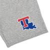 Campus Lab Louisiana Tech University Mens Sweat Shorts Primary Logo, Athletic Heather, Small view 2