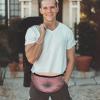 Belly Fanny Pack for Women Running Waist Bag Hidden Pocket Purse Bag Anti-theft view 4