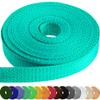 TECEUM 2 Inch Webbing  Turquoise  10 Yards  2 Heavy-Duty Wide Webbing for Outdoors Indoors Crafting DIY nw view 1