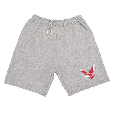 Campus Lab EWU Mens Sweat Shorts Primary Logo, Athletic Heather, XX-Large