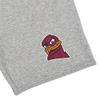 Campus Lab Virginia Tech Mens Sweat Shorts School Logo, Athletic Heather, Large view 2
