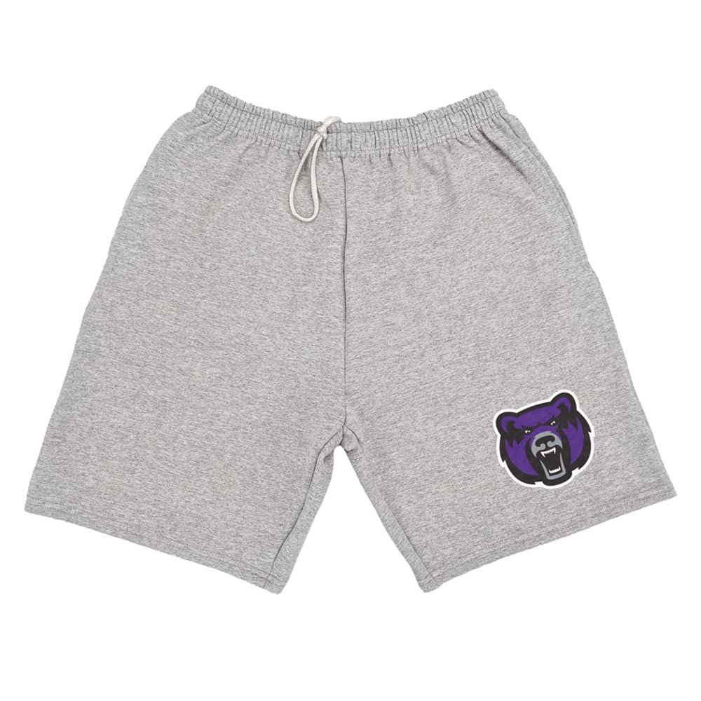 Campus Lab University of Central Arkansas Mens Sweat Shorts Primary Logo, Athletic Heather, X-Large