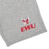 Campus Lab EWU Mens Sweat Shorts School Logo, Athletic Heather, Large view 2