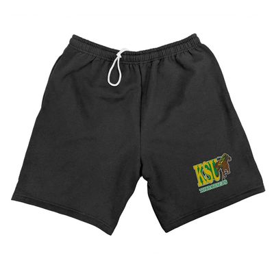 Kentucky State University Mens Sweat Shorts School Logo, Black, X-Large