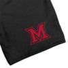 Miami University Oh Mens Sweat Shorts Primary Logo, Black, X-Large view 2