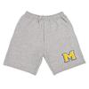 Campus Lab McNeese State University Mens Sweat Shorts School Logo, Athletic Heather, Medium view 1