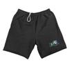 Campus Lab Drew University Mens Sweat Shorts Primary Logo, Black, Small view 1