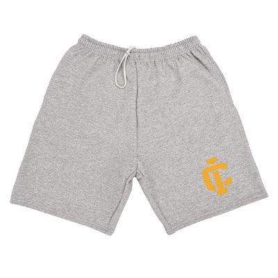 Campus Lab Ithaca College Mens Sweat Shorts School Logo, Athletic Heather, XX-Large