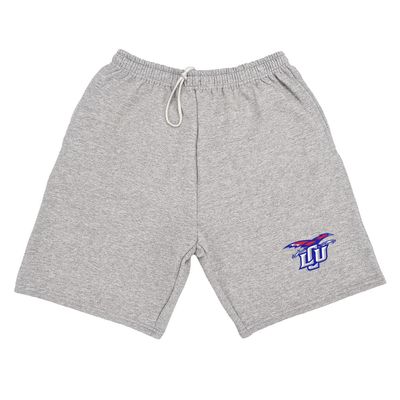 Campus Lab Lubbock Christian University Mens Sweat Shorts School Logo, Athletic Heather, Small